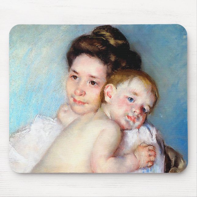 Mousepad A Jovem Mãe, Cassatt (Frente)