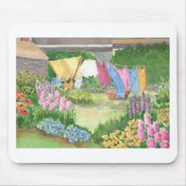 Mousepad A lavanderia de Kathy na Ilha de Monhegan, Maine M