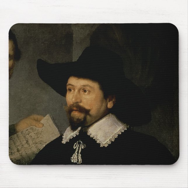 Mousepad A lição da anatomia do Dr. Nicolaes Tulp, 1632 2 (Frente)