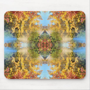 Mousepad A linda floresta do outono...