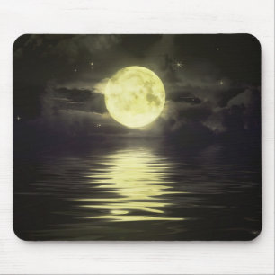 Mousepad A lua que reflete na água