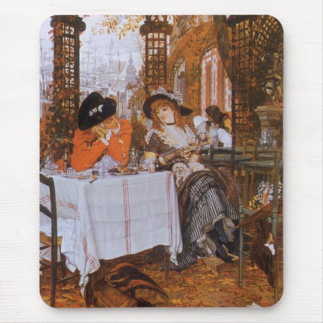 Mousepad A Luncheon (Le Dejeuner) por James Tissot (Frente)