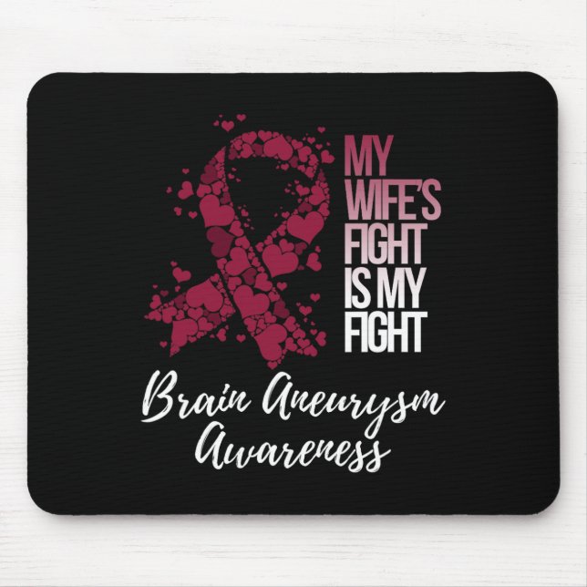 Mousepad A Luta da Minha Esposa é A Minha Luta Contra o Ane (Frente)