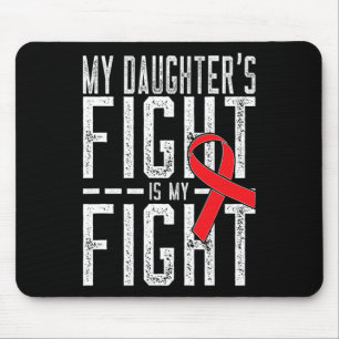 Mousepad A Luta Da Minha Filha É Minha Luta Conscientização