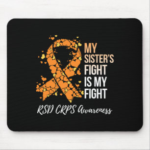 Mousepad A Luta Da Minha Irmã É A Minha Luta Contra A Sensi
