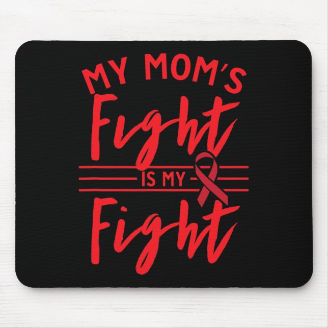Mousepad A Luta Da Minha Mãe É Minha Luta Conscientização S (Frente)