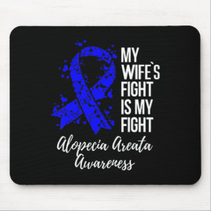 Mousepad A luta da minha mulher é a minha luta contra a Alo