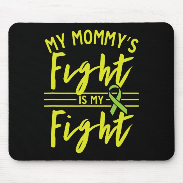 Mousepad A Luta De mamães É A Minha Consciência Da Doença R (Frente)