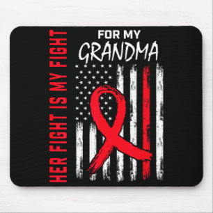 Mousepad A Luta Dela É Minha Luta Avó Conscientização sobre