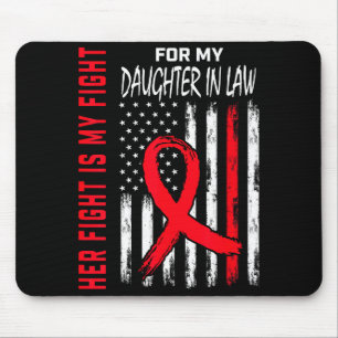 Mousepad A Luta Dela É Minha Luta Nora Doença Cardíaca
