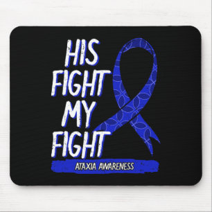 Mousepad A luta dele é a minha luta Distúrbio de movimento