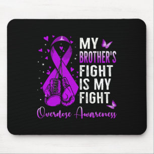 Mousepad A Luta do Meu Irmão é a Minha Consciência sobre a
