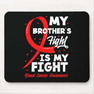Mousepad A Luta do Meu Irmão É Minha Luta Conscientização d