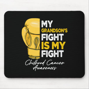 Mousepad A Luta do meu neto é o meu Cancer de Infância A