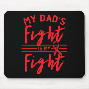 Mousepad A Luta do Meu Pai É Minha Luta Conscientização sob