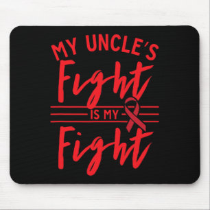 Mousepad A Luta do Meu Tio É Minha Luta Conscientização do 