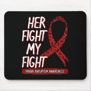 Mousepad A Luta É A Minha Luta Contra O Aneurismo Cérebro A