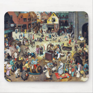 Mousepad A luta entre o Carnaval e a Quaresma, Bruegel