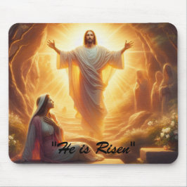 Mousepad A Luz da Ressurreição: Jesus Cristo Ressuscita