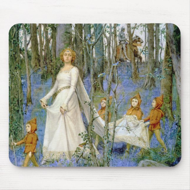 Mousepad A madeira feericamente (Frente)