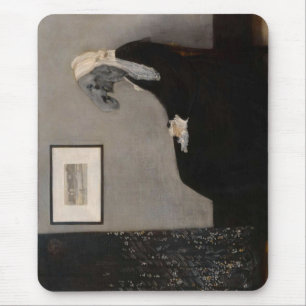 Mousepad A mãe do Whistler era um rato elefante.