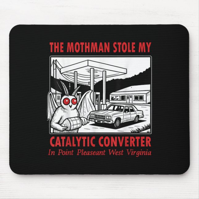 Mousepad A Mãe Roubou O Meu Catalisador Conversor Retro Div (Frente)