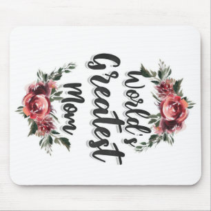 Mousepad A maior mãe do mundo   Presente Para A Mãe