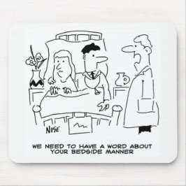 Mousepad A maneira do médico não é muito correta