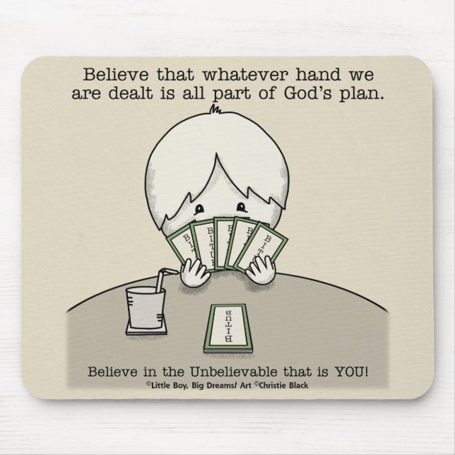 Mousepad A mão que estamos lidando (Frente)