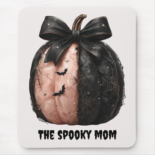 Mousepad A Mãozinha Mama de Halloween Pumpkin (Frente)