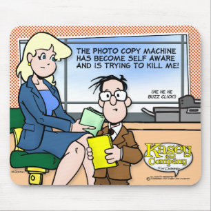 Mousepad A máquina da cópia