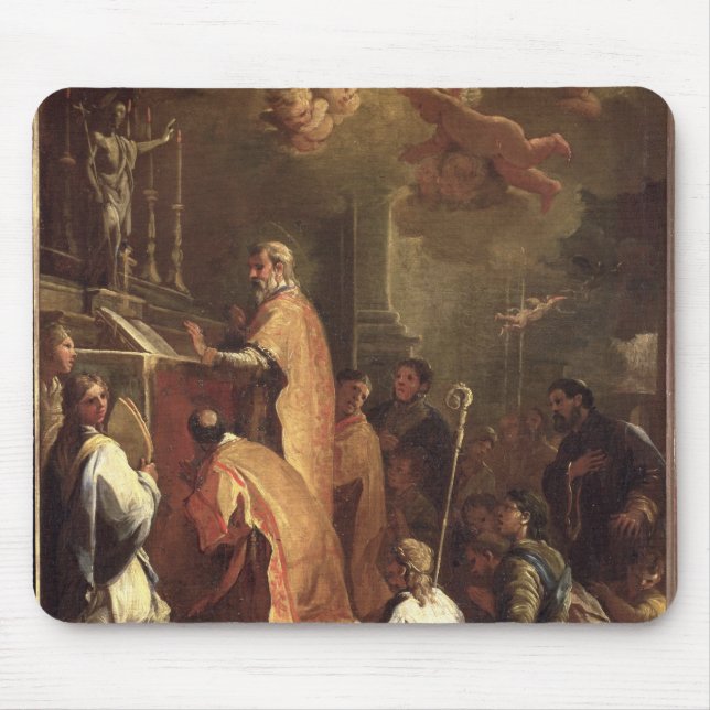 Mousepad A massa de St Gregory (Frente)