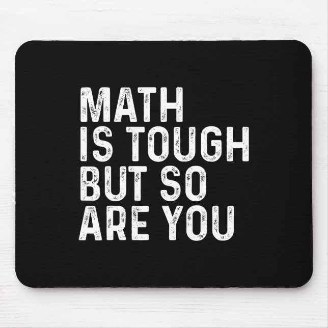 Mousepad A Matemática É Difícil Mas Você É Matemática Profe (Frente)