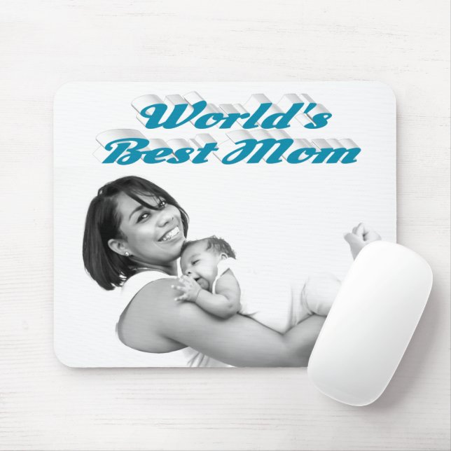 Mousepad A melhor foto azul do céu da mamãe (Com mouse)