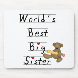 Mousepad A melhor irmã mais velha do mundo