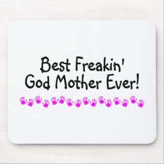 Mousepad A melhor mãe do deus de Freakin nunca