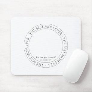 Mousepad A melhor mãe já moderna foto clássica