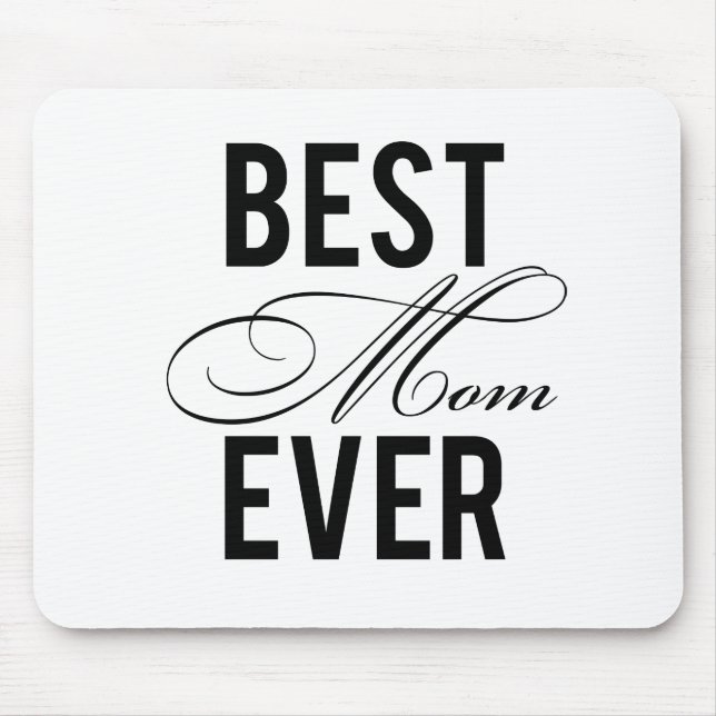 Mousepad A melhor mamã nunca (Frente)