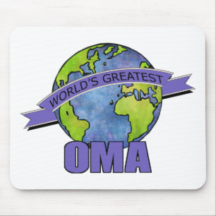 Mousepad A Melhor Oma do Mundo