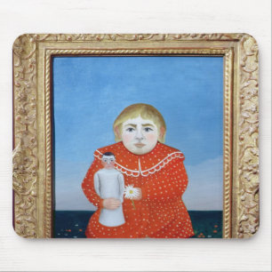 Mousepad A menina com uma boneca, um c.1892 ou um c.1904-05