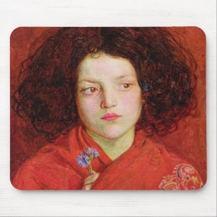 Mousepad A menina irlandesa, 1860 (óleo nas canvas
