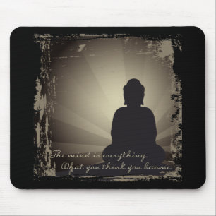 Mousepad A mente de Buddha é tudo