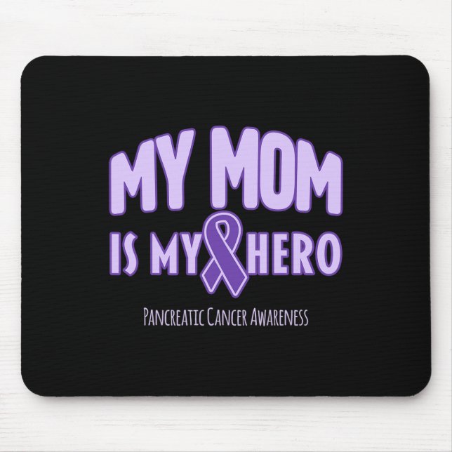 Mousepad A minha mãe é a minha consciência de Câncer de pân (Frente)