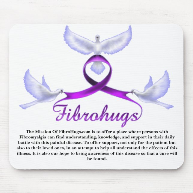 Mousepad A missão de Fibrohugs (Frente)