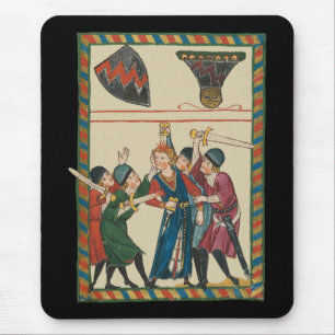 Mousepad A Morte De Reinmar von Brennenberg Arte Medieval