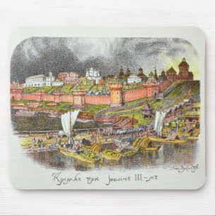 Mousepad A Moscovo Kremlin na época do Tsar Ivan III