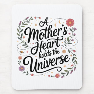 Mousepad A Mother's Heart Holds The Universe