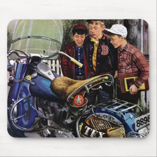 Mousepad A motocicleta de Tex
