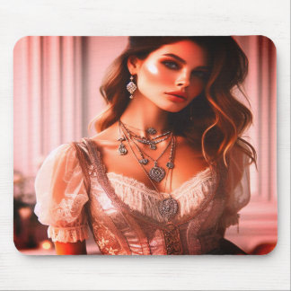 Mousepad A Mulher Bonita Laptop Desktop Tablet
