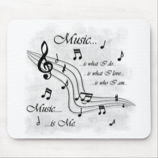 Mousepad A música é mim